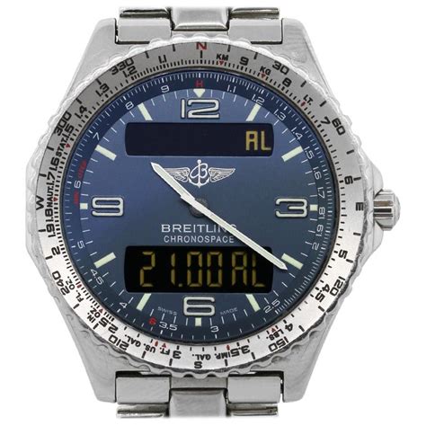 breitling watches with digital display|breitling with digital display.